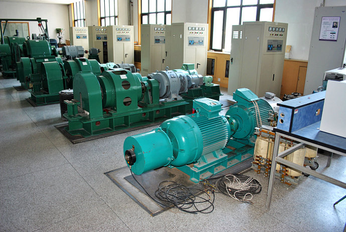 民丰某热电厂使用我厂的YKK高压电机提供动力安装尺寸